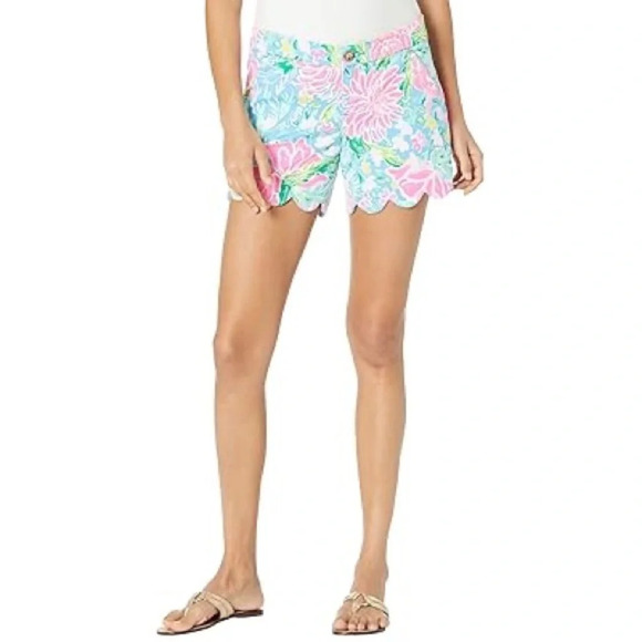 LILLY‎ PULITZER Buttercup Stretch Shorts - Picture 1 of 7